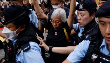 Hong Kongers detained on Tiananmen anniversary