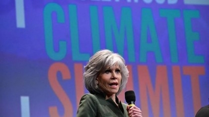Jane Fonda ready to 'kick ass' on climate crisis