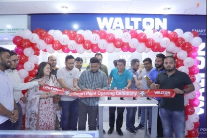 Walton Mobile opens smart point at Shyamoli