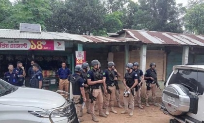 Operation at suspected militant hideout in Moulvibazar

