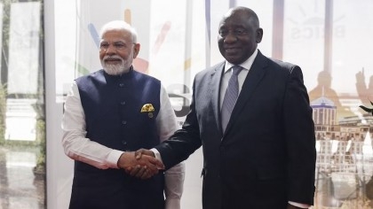 Indian PM, S African Prez discuss multilateral issues of mutual interest

