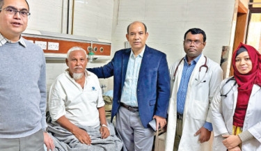 First robotic coronary angioplasty done in country