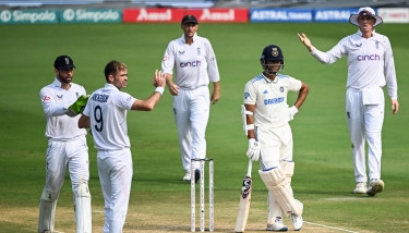 Jaiswal double ton powers India to 396 in England Test
