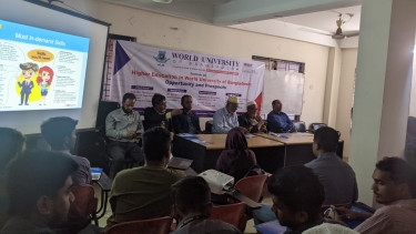 Seminar on prospects of Mechatronics held at Bashundhara Technical Institute