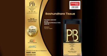 Bashundhara Tissue becomes prestigious brand in Asia