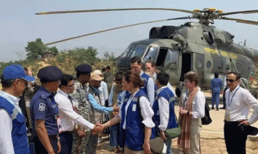 Princess Victoria visits Ukhiya Rohingya camp