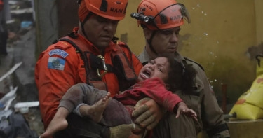 Heavy rains kill 7 in Brazil, 4-year-old rescued after 16 hours under mud