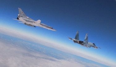 Russian military jet crashes into sea off Crimea