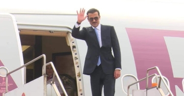 Qatari emir leaves Dhaka for Kathmandu wrapping up his state visit
