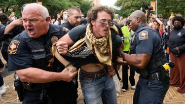 UN concerned by police action against US campus protesters